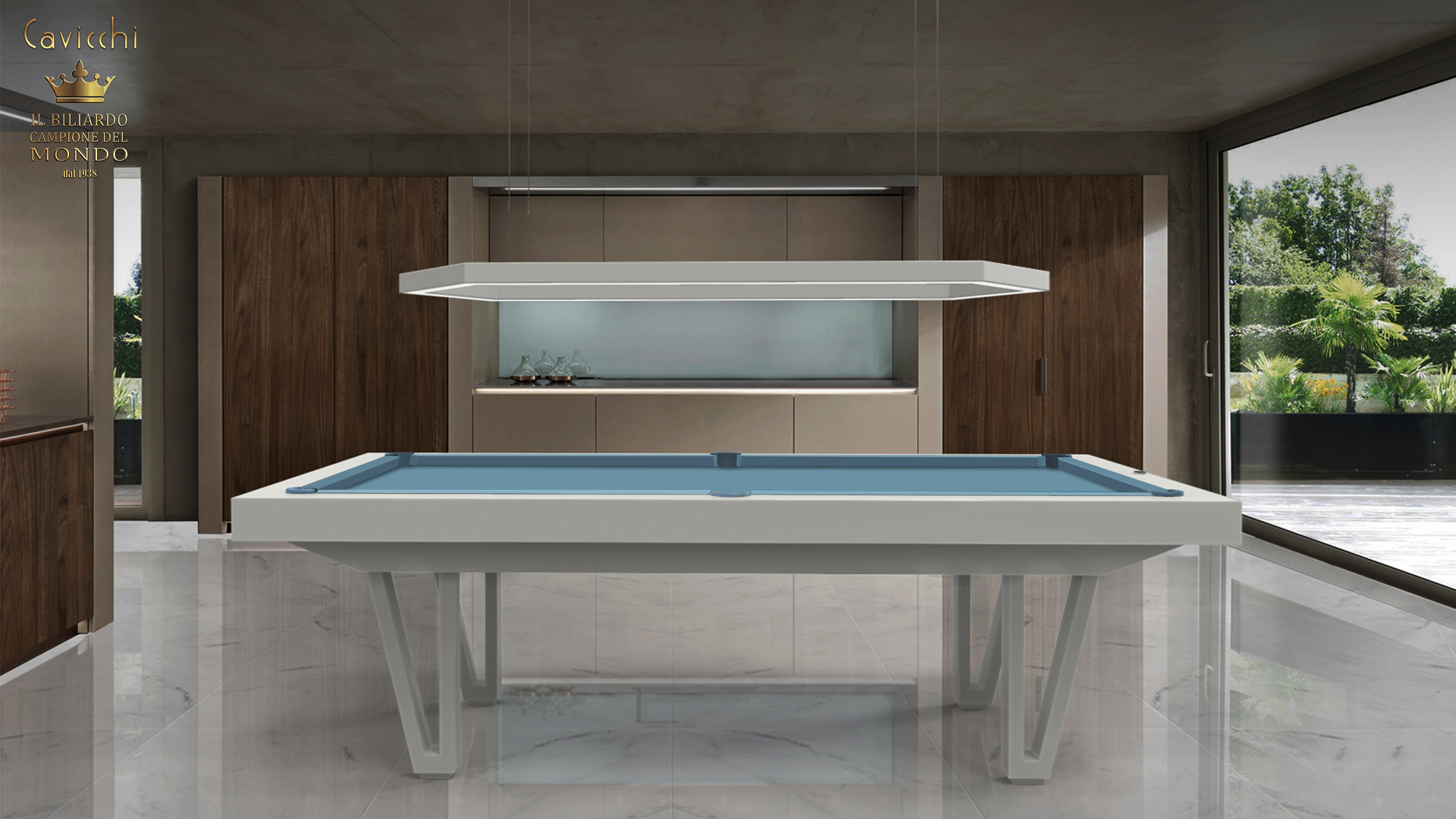 Cayenne Two Lacquered billiard table - Showroom Shop 1