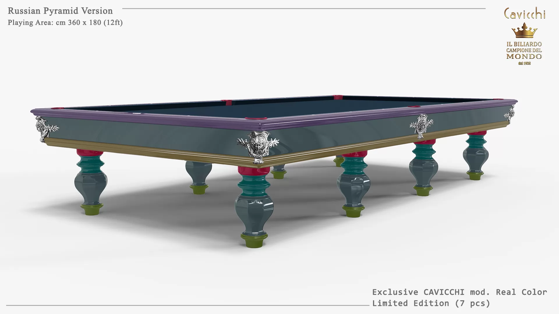 Virgilio Fashion Billiard Pool Table 2