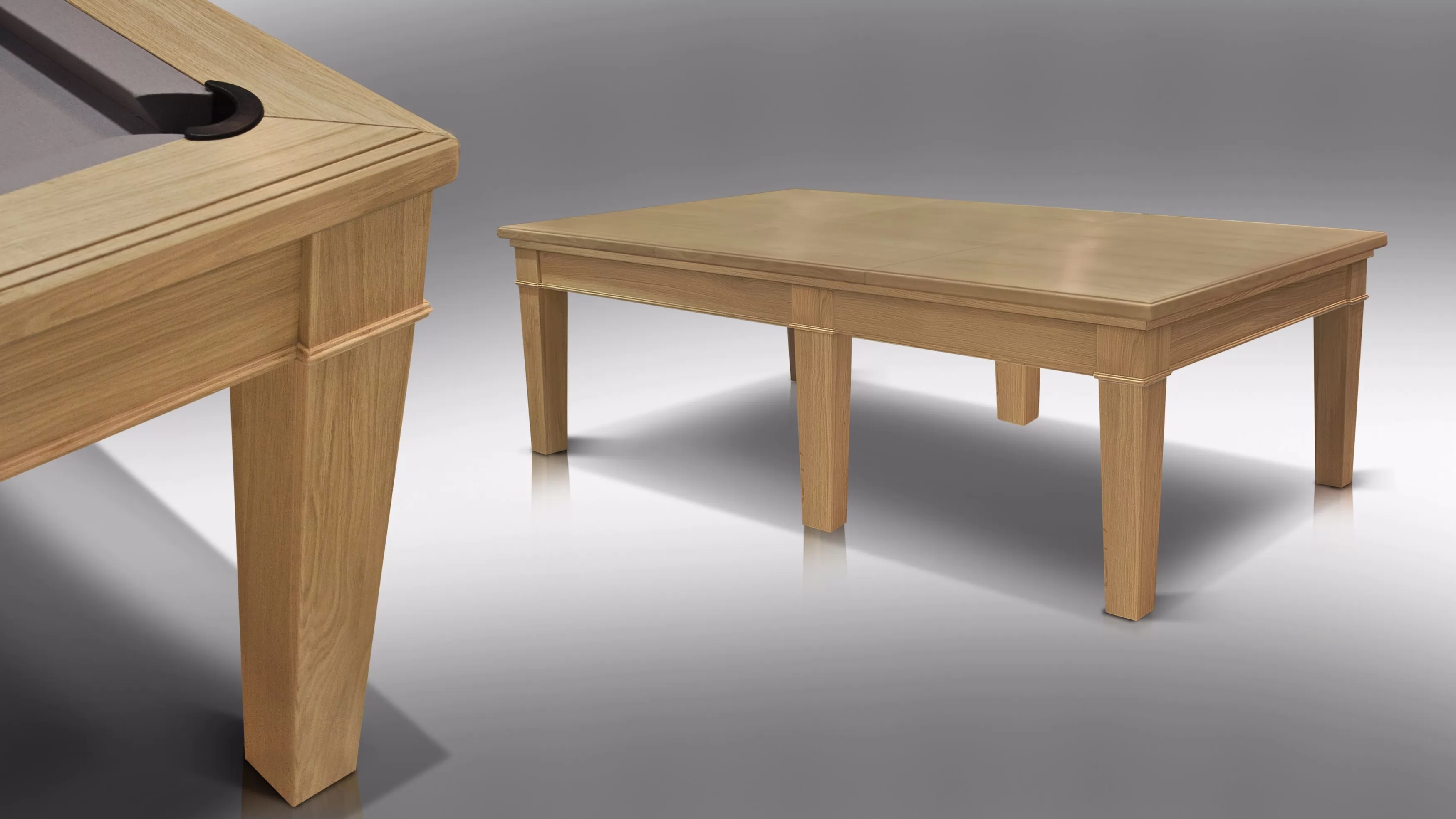 Бильярдный стол Canossa Style  на  6-ти или 8-ми опорах. 2