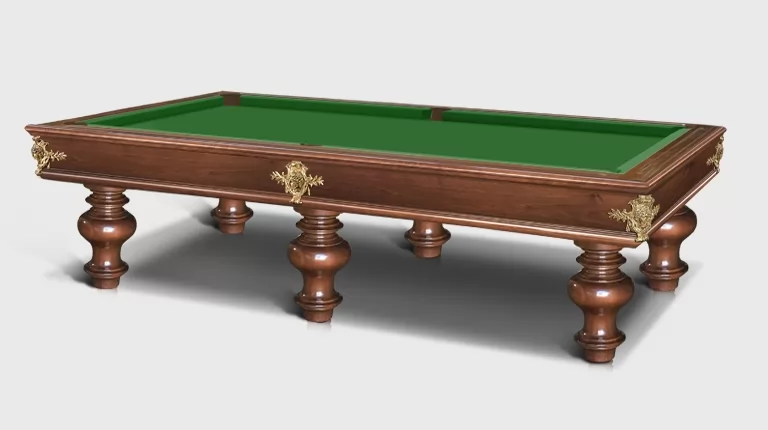 Leonardo Onion Walnut Billiard Pool Table