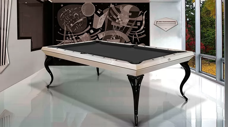 Opera billiard table White Pearled - Showroom Shop