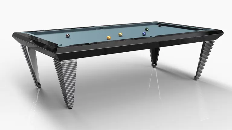 Pyramid Pool Billiard Tables with Four - Six Bases