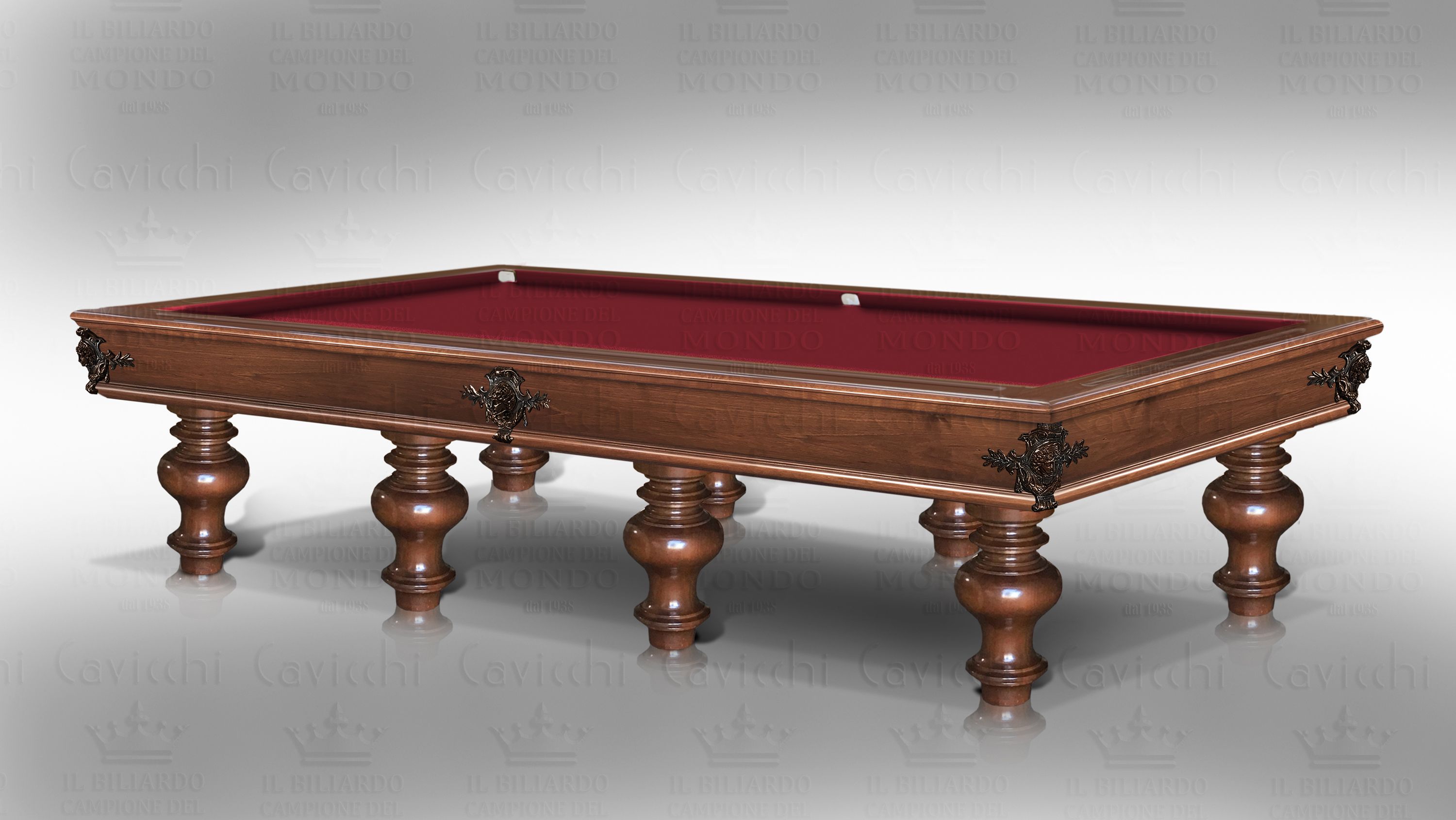 Leonardo Onion Walnut billiard Pool Table 6
